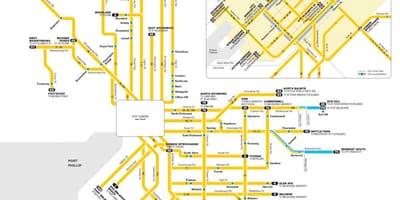 Yarra trams ਨਕਸ਼ਾ